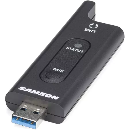 Samson XPD2 Lavalier: Micro sans Fil USB pour Podcasts, Streaming & Présentations Impeccables